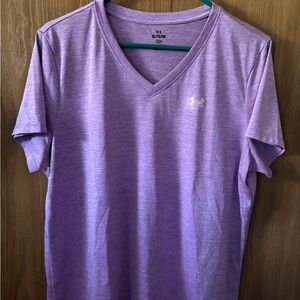 Under Armour Women’s V-Neck Performance Tees loose fit. Ten colors available.